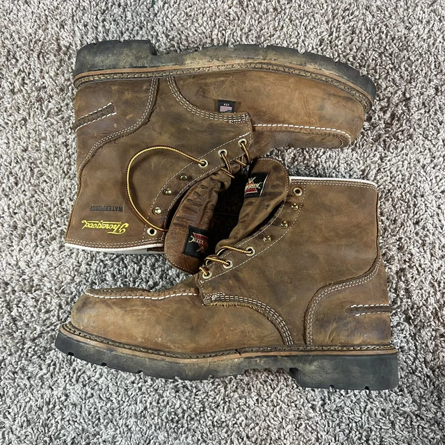 46/o - Finance Thorogood Aerican Heritage 11 Square Toe Wellington