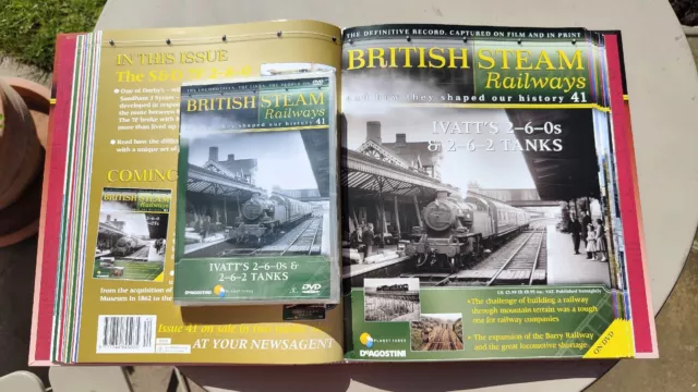 DeAgostini British Steam Railways Magazine & DVD #41 Ivatt's 2-6-0s & 2-6-2 Tank