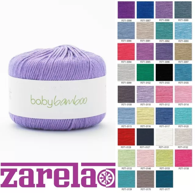 Sirdar Snuggly Baby Bamboo DK Wool/Yarn - 50g ****ALL COLOURS****