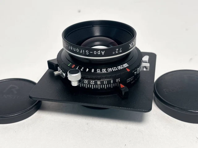 RODENSTOCK APO SIRONAR-N 150mm F5.6 72°COAPL 261750 $1,093.62