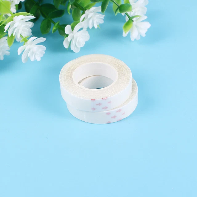2 rollos de cintas de doble cara para peluca cinta de extensión de cabello para peluca tejida a mano