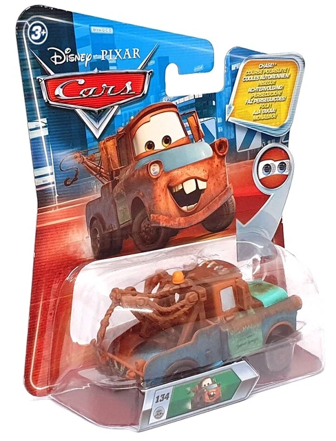 Mattel Disney Pixar Cars T0746 #134 - Tow Mater - Blue/Brown