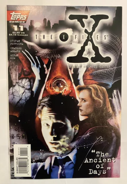 Topps The X-Files Comic Vol. 1 #11 “The Ancient Of Days” (1995) VF