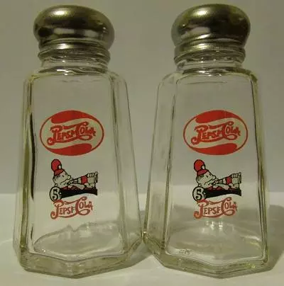 A Great Set of 2 Pepsi Pete Salt and Pepper Shakers