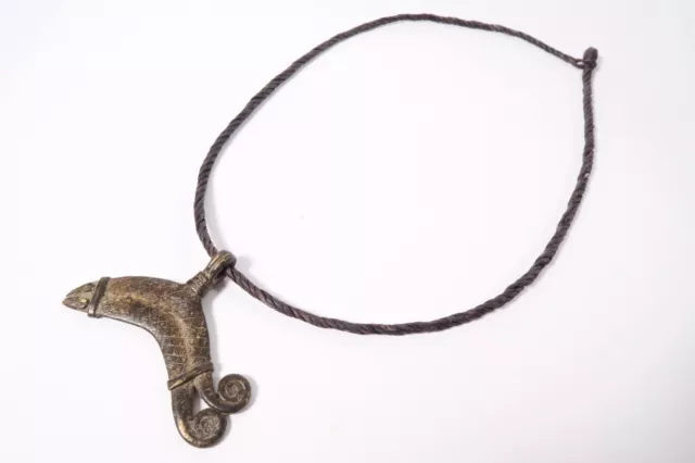 Amulett G84 Chamäleon Guin Gan Schmuckanhänger Brass Bronzes Pendant 3