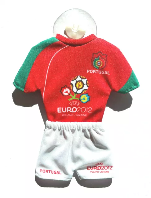 Portugal Mini Trikot Mini-Kit klein Fussball EM 12 EURO 2012 #276