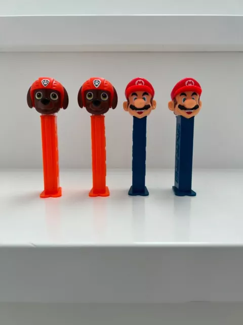 Pez Spender Figuren Super Mario Hund Bonbon Automat Spenderbox Sammlervitrine