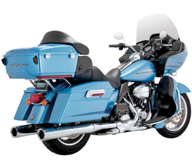 Vance & Hines 16455 4-1/2in. Hi-Output Slip-Ons - Chrome