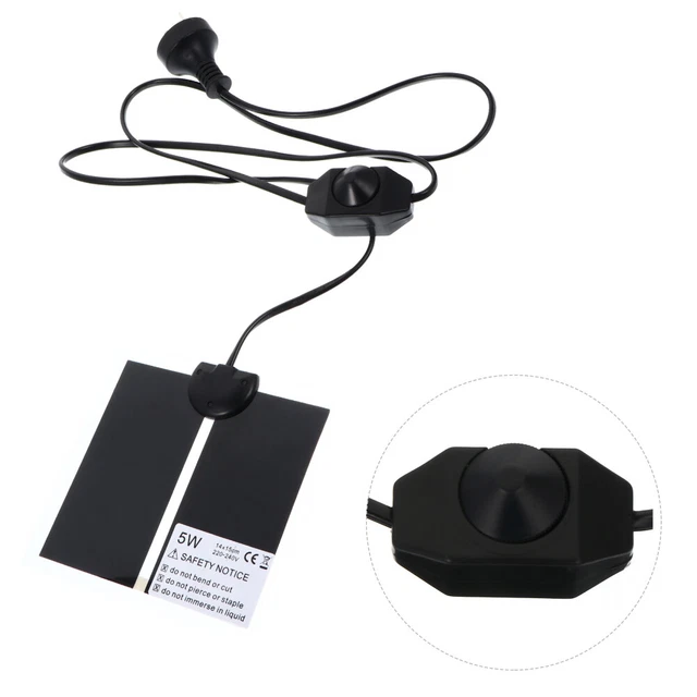 PET HEATING PAD Plastic Terrarium Mat for Lizard Terrariums £11.19