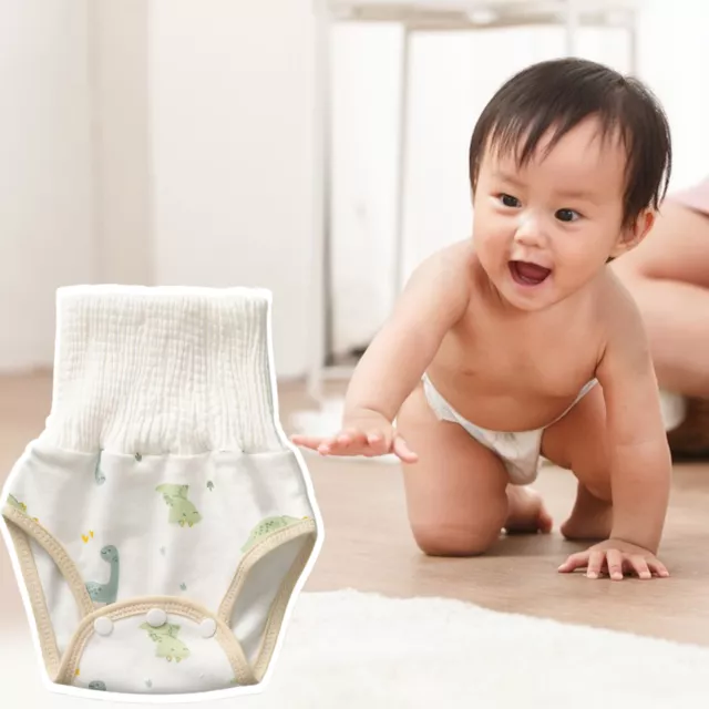 Baby Cloth Diaper Good Elasticity Warm-keeping Cartoon Pattern Baby Belly