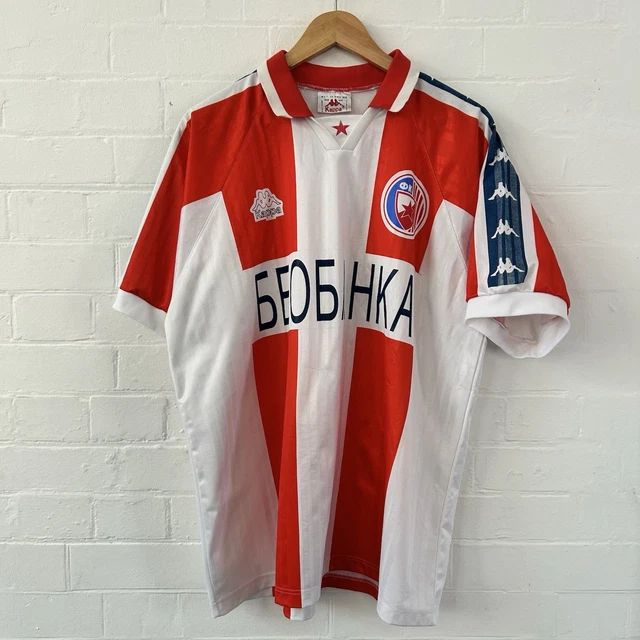 Maillot Domicile Red Star Belgrade (Crvena Zvezda) Legea 2012-2013, Taille L, Excellent état