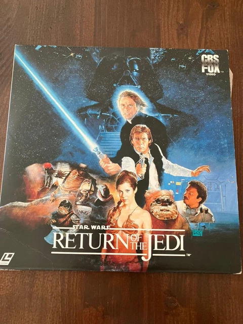 STAR WARS EL Retorno del Jedi Laserdisc Usado Tecnología