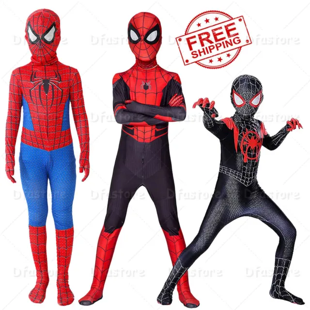 Kids Skeleton Halloween Costume – Hooded Mask & Jumpsuit For Boys And Girls, Sizes 1.5-14 Years - View #6