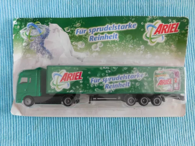 ARIEL  WERBE  - TRUCK * ARIEL für sprudelstarke Reinheit * LKW Reklame - Werbung