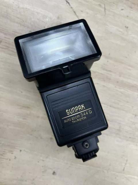 Sunpak 344D for Canon Auto Zoom Thyristor Flash