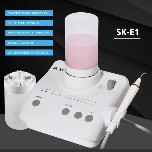For Cavitron Dental Ultrasonic Scaler SKYSEA fit EMS Handpiece Tip+2 Bottles sr