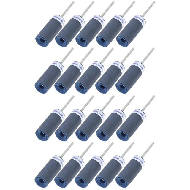 20 Pcs Pedicure Sanding Band Rotary Tool Drill Sander Attachment