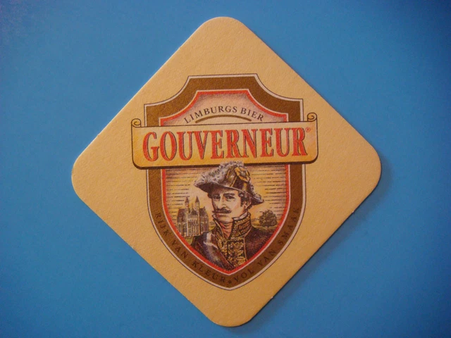 Beer Coaster: Lindeboom Bierbrouwerij Gouveneur Limburgs Bier; Neer, Netherlands