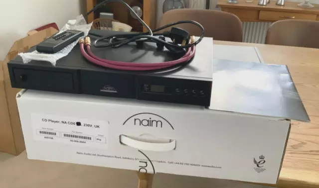 Naim CD5 CD Player, very good condition, original box, remote and leads