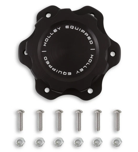 Holley 241-226 Holley Equipped Billet Fuel Cell Cap