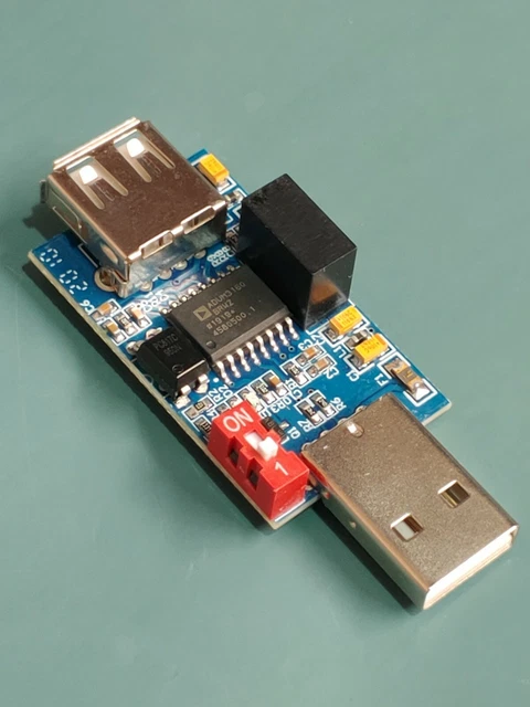 Galvanic Isolation Usb USB GALVANIC ISOLATOR-12MBPS -(USB1.1) ADUM3160-1500V isolation-B0505s ...