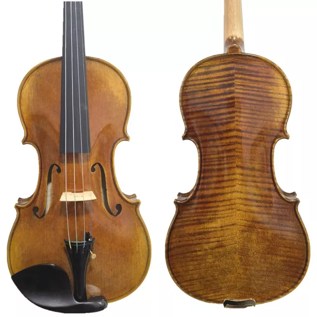 "Lord Wilton" violín europeo abeto Aubert bridge Guarneri Del Gesu 1742 #1450