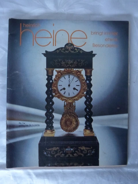 Auflösung:Fundzustand-Original alter Heine-Versandkatalog--Nr.1a--1979-----