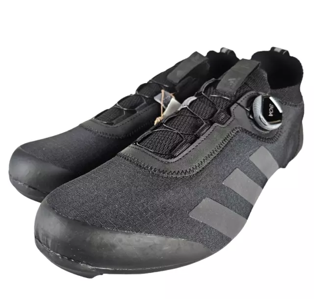 Mens Adidas Parley The Road Boa Black Carbon Cycling Shoes Size UK9 BNIB
