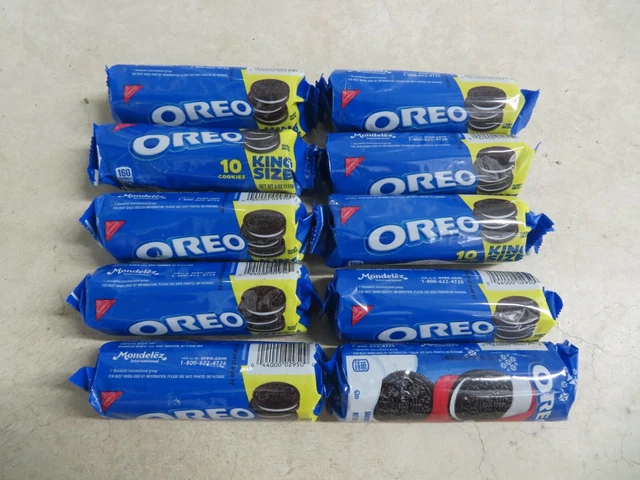 (10) NABISCO ORIGINAL Oreo Chocolate Sandwich Cookies 4 Oz Each #8 £23. ...