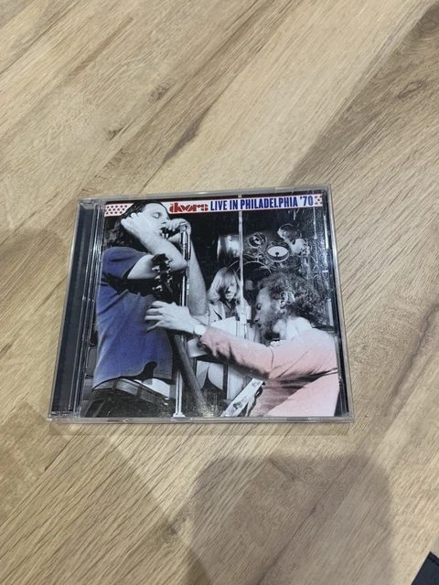 LIVE IN PHILADELPHIA 1970 - The Doors 2 CD VG+ With Insert $59.49 
