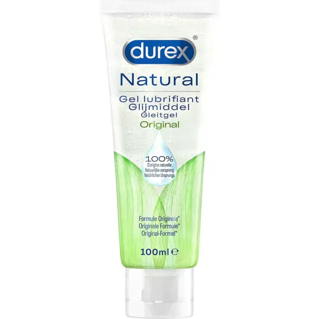 [Ref:3075940-3] DUREX Lot de 3 Plays Gel lubrifiant 100% Naturel Flacon de 100