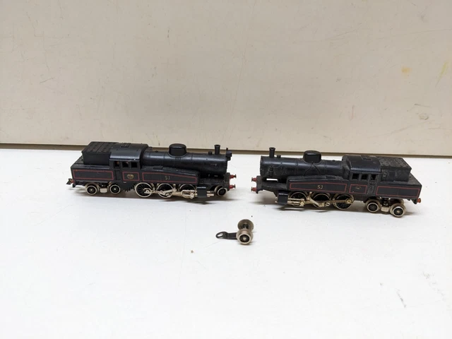 Lot Lima HO – 2 Locomotives CAPITOLE Et 8 Wagons (occasion, Très Bon état)