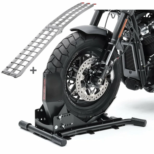 SET WHEEL CHOCK + Loading ramp for Indian Chief / Classic / Scout Sixty ...