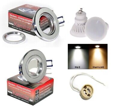 GU10 5Watt=50Watt Power Dimmerabile Kamilux LED Soffitto Incasso 230V Kira Incl 