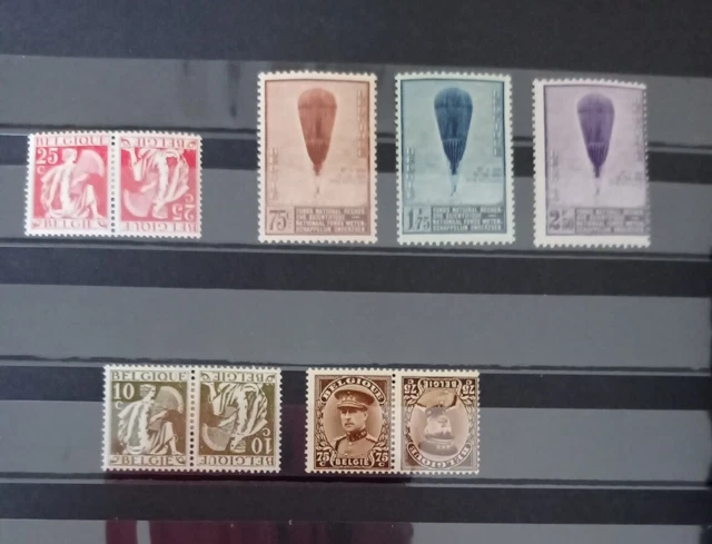 Timbres de Belgique Neufs