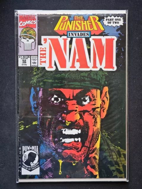 THE PUNISHER INVADES THE 'NAM #52 Marvel Comic Book VF/NM Combine shipping!