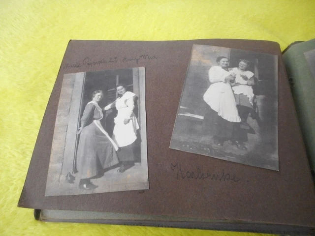 29 Foto 1wk Album Fotoalbum Soldat Füs. RGT 40 Achen Triberg Portrait Frau EK 18