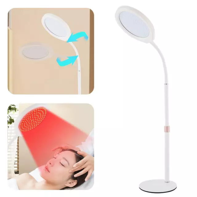 Facial Red Light Therapy Lamp Desktop Multifunctional Facial Beauty Lamp S49C