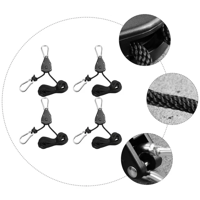 12 pcs Seil Clip Aufhänger Einstellbare Licht Kleiderbügel 6