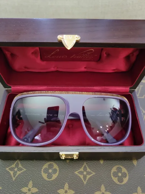 New Louis Vuitton 2004 Millionaire Sunglasses Red Gold Pharrell LV Yeezy  M96000W
