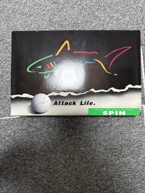 希少 GREG NORMAN SHARK ゴルフボール 15個 未使用spin 希少 GREG NORMAN SHARK ゴルフボール 15個 未使用spin - メルカリ