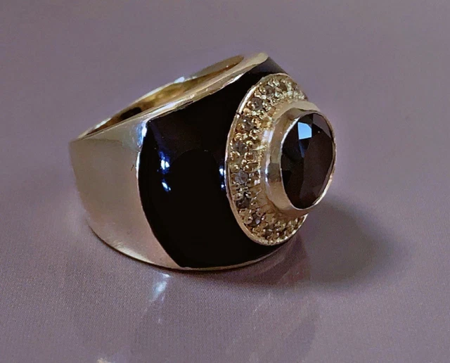 Bague Chevalière Ancienne En Argent Massif T55 - Anneau Ring Silver Vintage