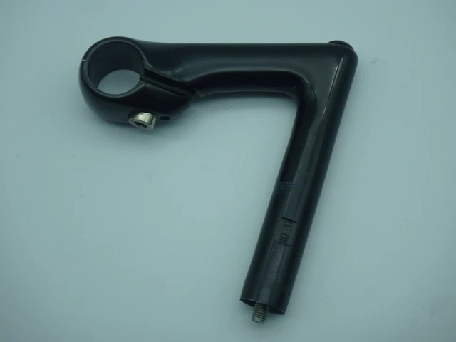 Potence De Vélo Vintage Bianchi 1 Pouce - Alu Argent - 120 Mm, Pince 25,4 Mm - Pour Guidon Route/VTT