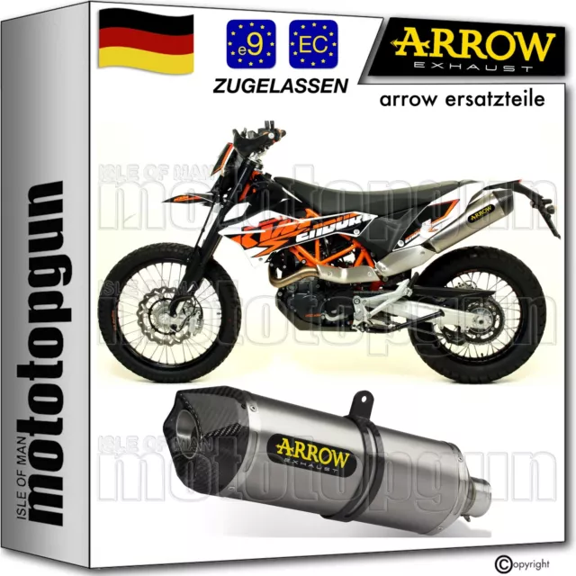 Arrow Auspuff Zugelassen Race-Tech Aluminium C Ktm 690 Smc 2015 15 2016 16