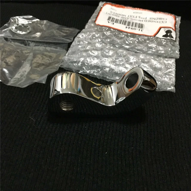 Harley Softail Springer Bobber Chopper Chrome Extended Headlight Mount by V-Twin