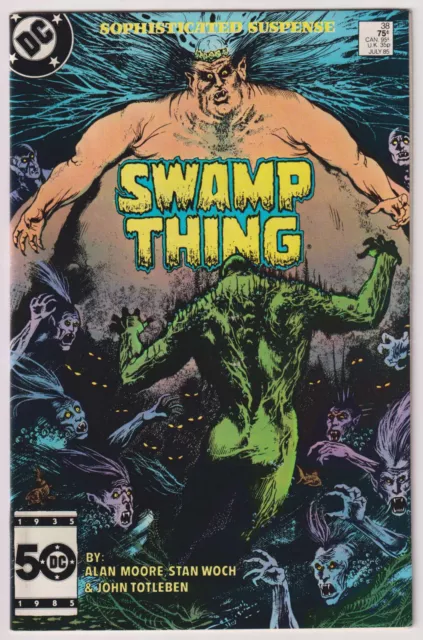M5103: Saga of Swamp Thing #38, Vol 1, VF Condition