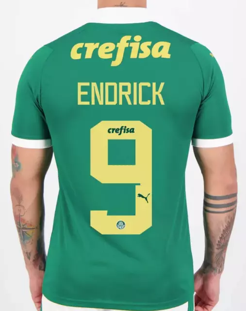 PALMEIRAS HOME ENDRICK 9 Soccer Football Jersey Shirt 2024 2025 Puma