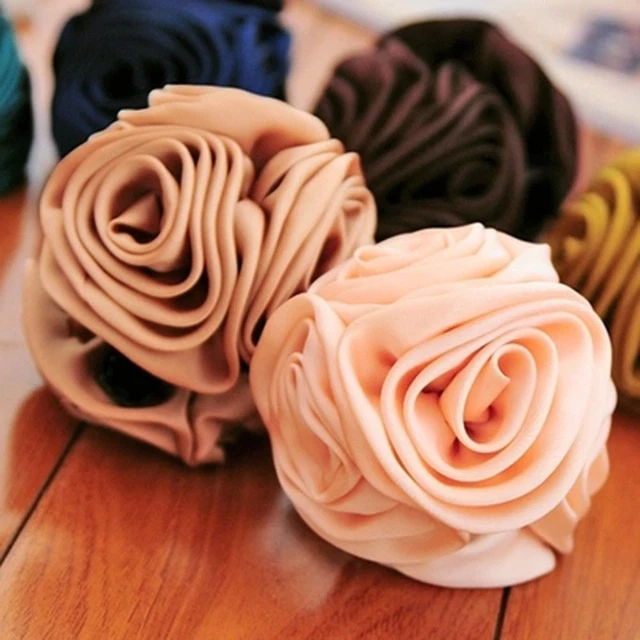 Fashion Resin Headwear Roses Flowers Hair Clips Women Headwear Hair Claws