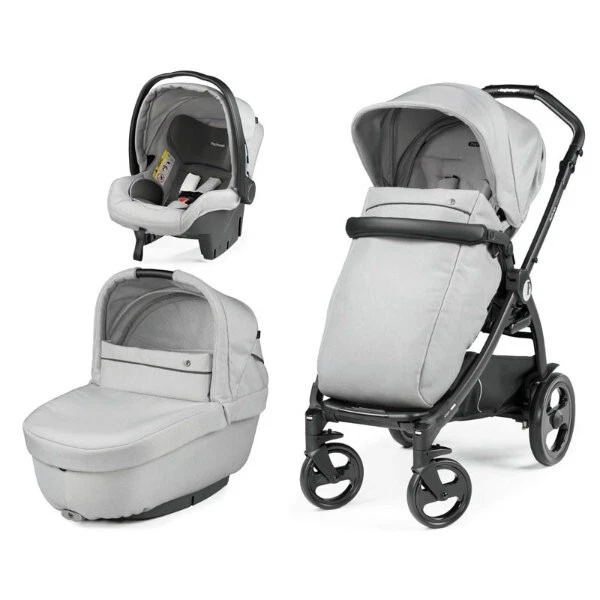 Peg Perego Book Smart Vapor Poussette Trio Combine 3 En 1 Neuf