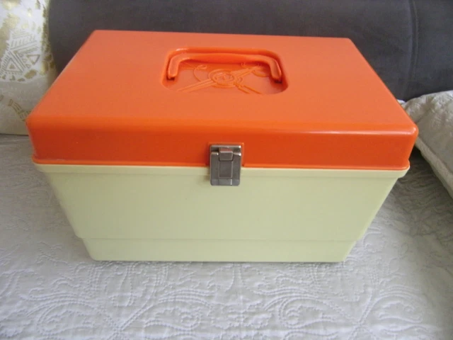 Boîte De Conservation Curver Vintage Orange - Sucrier, Riz, Pâtes - Avec Bec Verseur - Camping